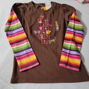 Gymboree Sunflower Smiles NWT size 8 long sleeve shirt. Located A21